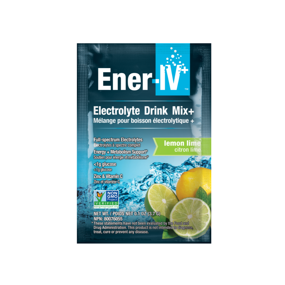 Ener-IV+ Electrolyte Lemon Lime 12 Sachets