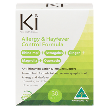 Ki Rhume des Foins et Formule Contrôle des Allergies 30 Comprimés