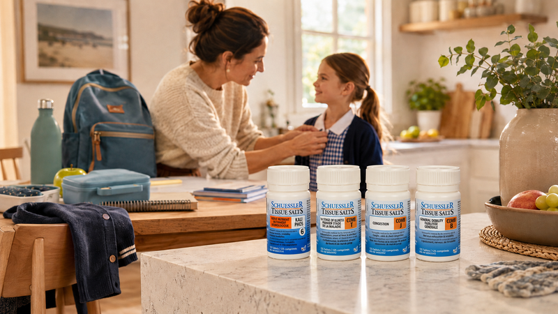 Back-to-School Routine Reset: Supporting Calm, Focus, Sleep and Family Wellness with Tissue Salts