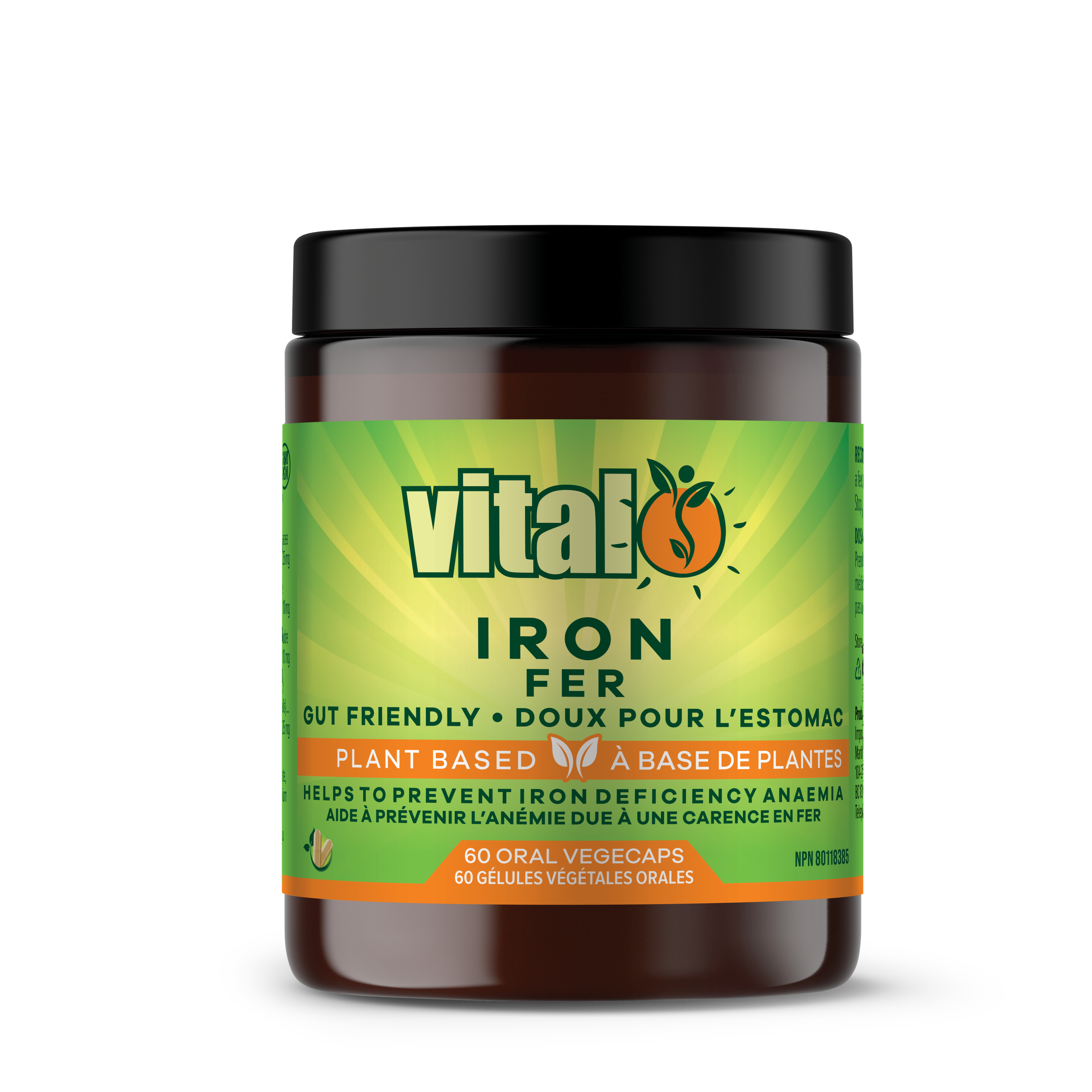 Vital Iron 60 Vegecaps