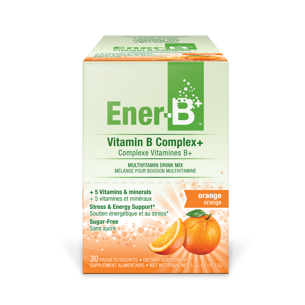 Ener B+ Vitamin B Multivitamin Drink Mix Orange 30 Sachets