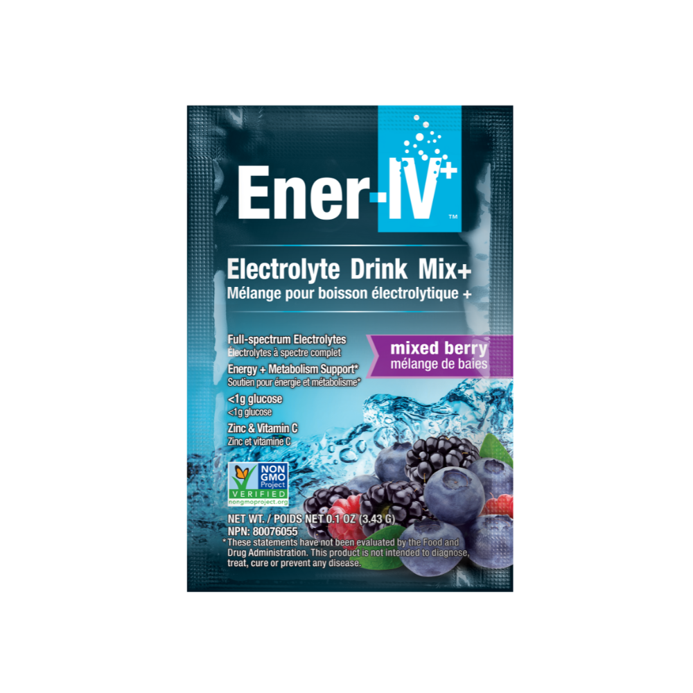 Ener-IV+ Electrolyte Mixed Berry 12 Sachets