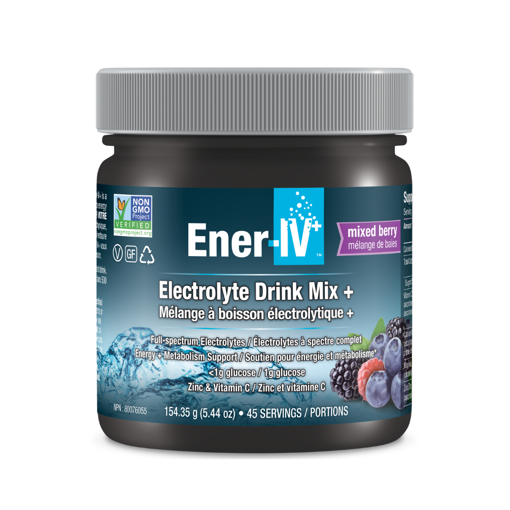 Ener-IV Plus Electrolyte Mixed Berry 45 Serving Tub