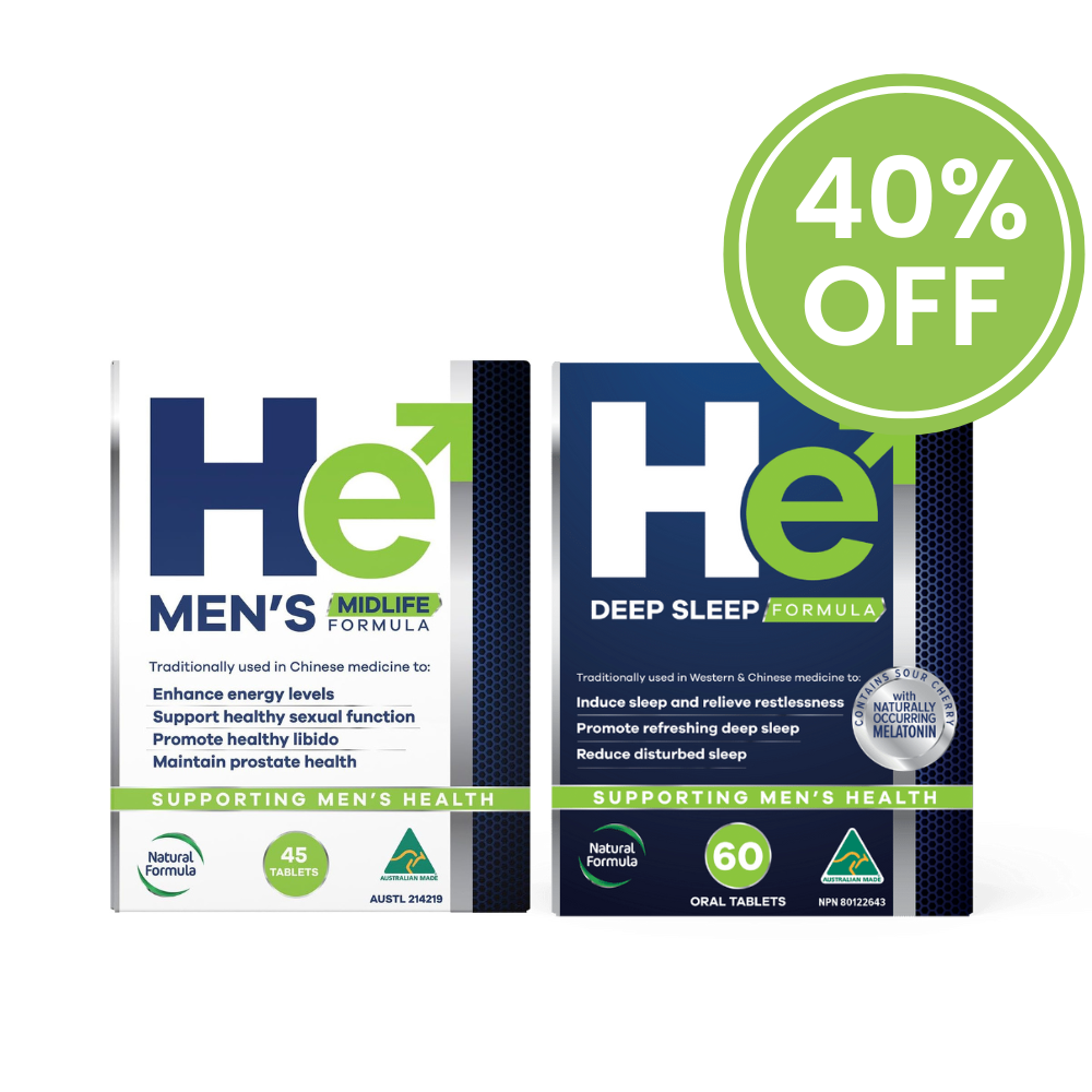 He Men's Midlife Formula and Deep Sleep Bundle | 40% off