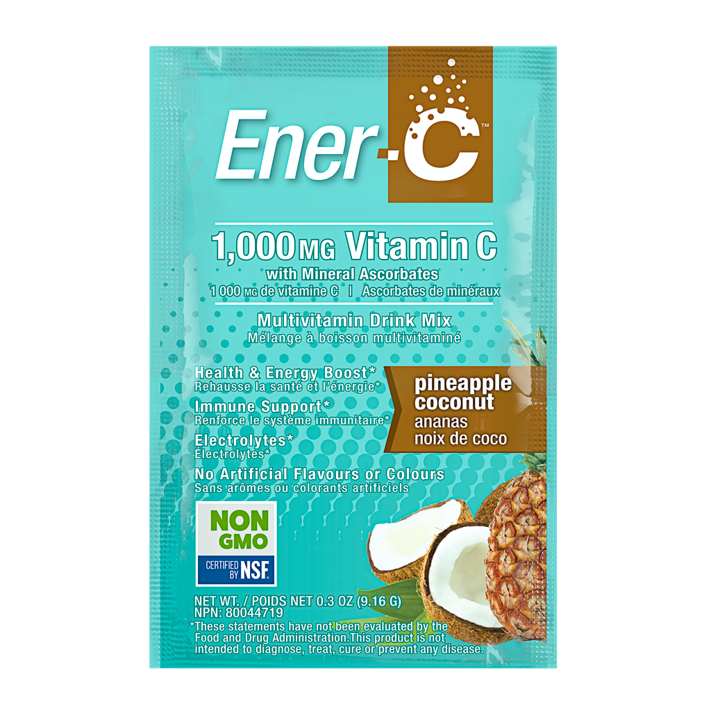 Ener-C Pineapple & Coconut 3 Sachets Sample Pack