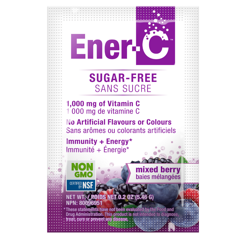 Ener-C Sugar Free Mixed Berry 5gm Sample Sachet (One Serve)
