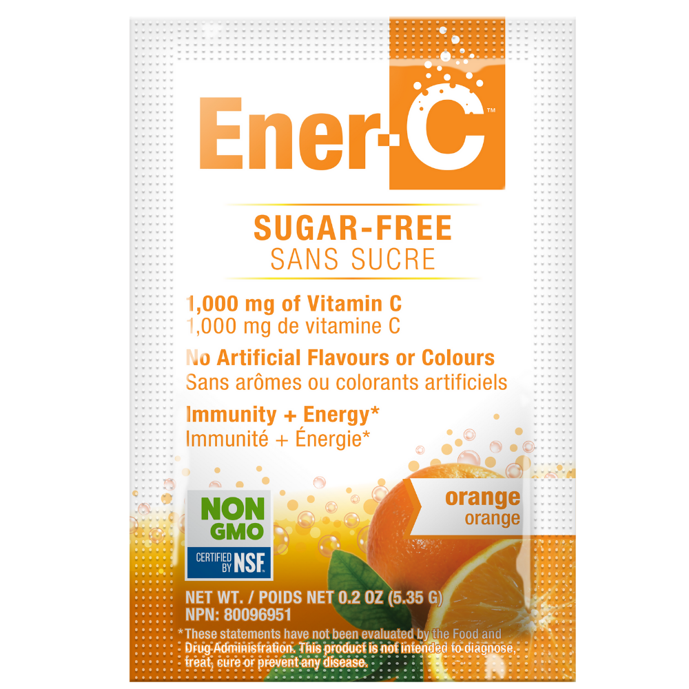 Ener-C Sugar Free Orange 5gm Sample Sachet (One Serve)