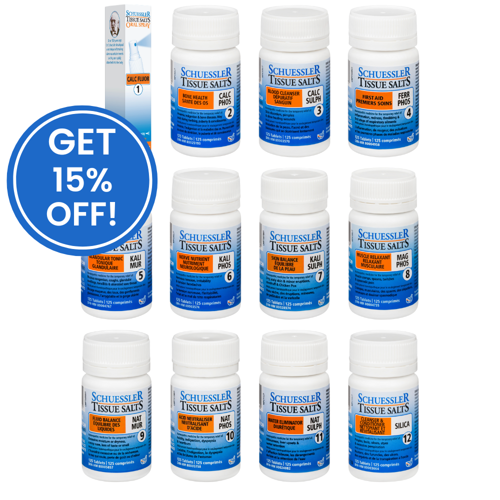 12 Pack Single Tissue Salts Bundle | 15% Off