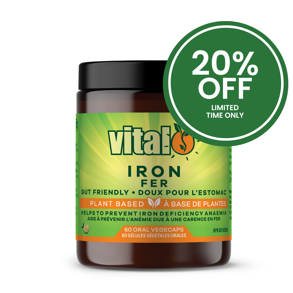 Vital Iron 60 Vegecaps | 20% Off