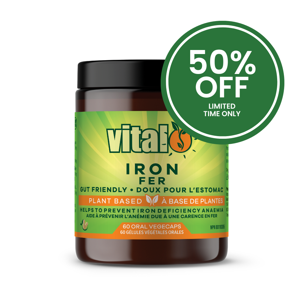 Vital Iron 60 Vegecaps | 50% Off