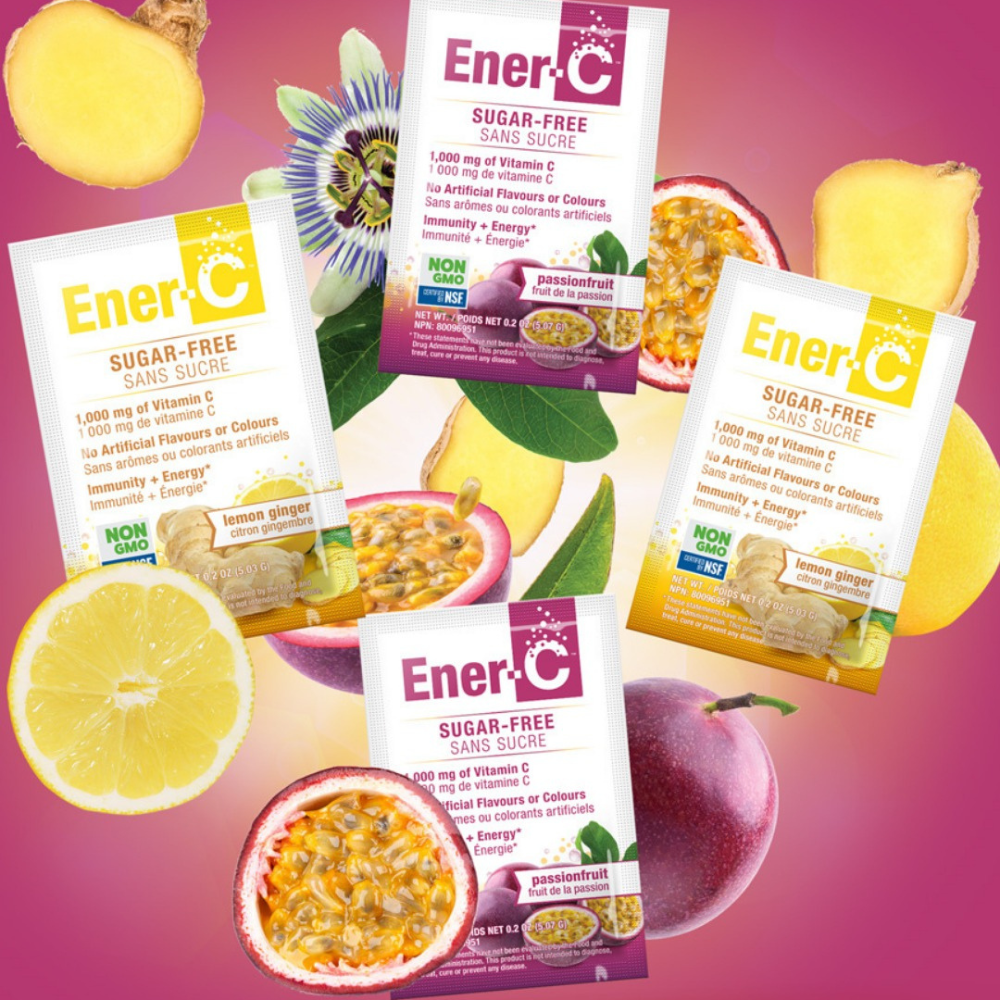 Ener-C Sans Sucre Citron Gingembre 30 Sachets
