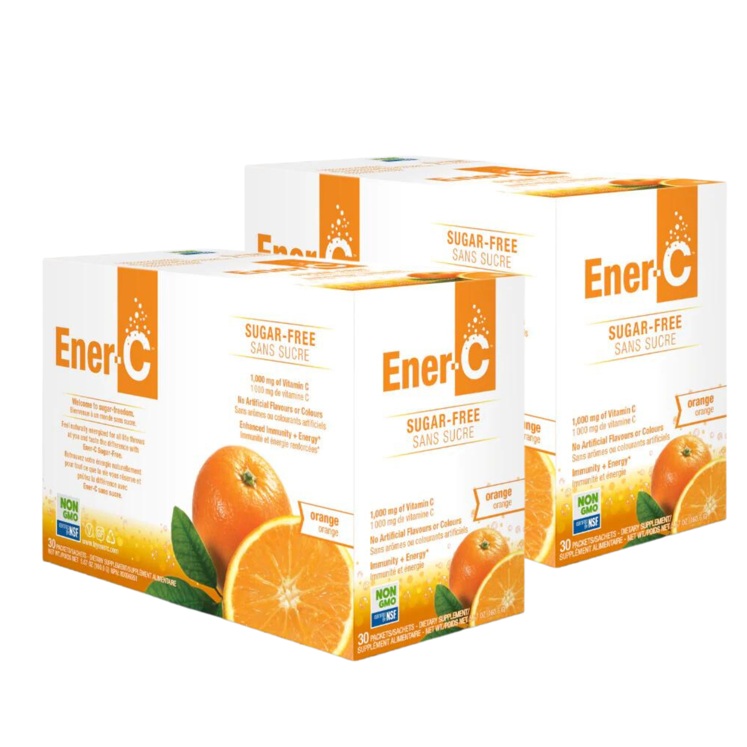 Ener-C Sans Sucre Orange 30 Sachets