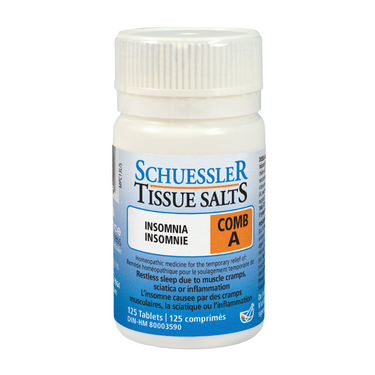 Schuessler Tissue Sels 125 Comprimés - COMB A | SOUTIEN AU SOMMEIL