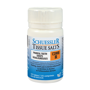 Schuessler Tissue Sels 125 Comprimés - COMB R | DENTS DOULOUREUSES